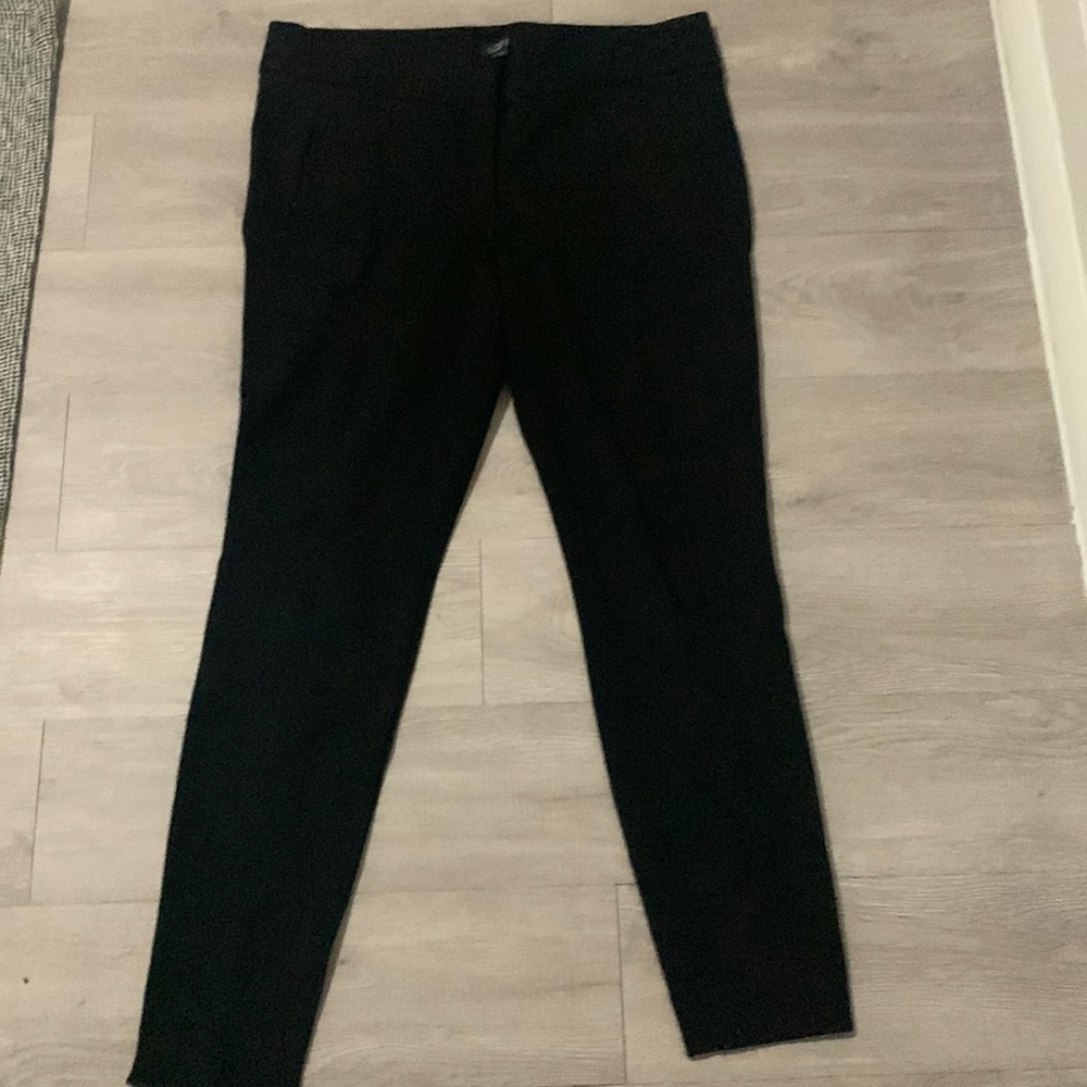 LOFT black trousers unworn without tag and one side stitch out as in pic